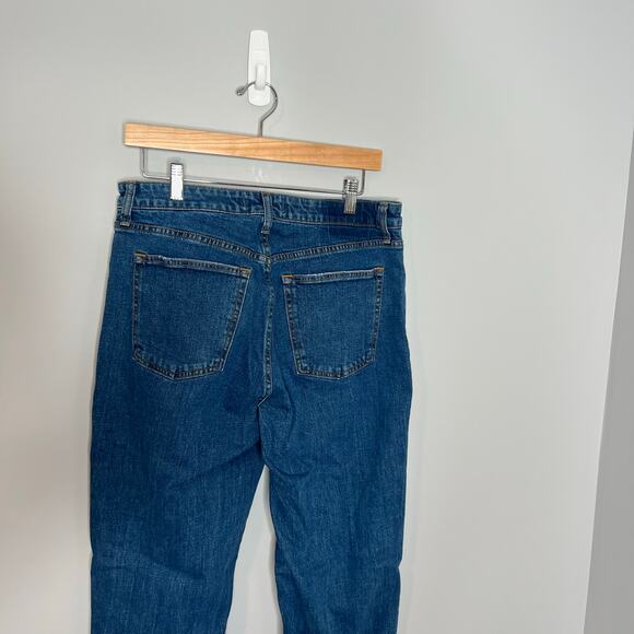 Abercrombie & Finch The Mom High Rise Curve Love Jeans Size 31/12 XL - Picture 11 of 16